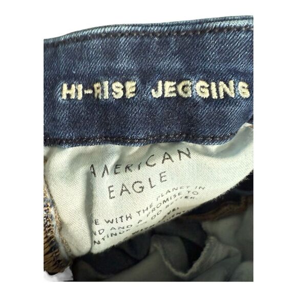 American eagle ripped hi rise jegging size 6 regular - Picture 7 of 9